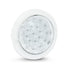LED Autolamps 102RC 12V Round Stop/Tail Lamp With Clear Lens Recessed Mount 130mm