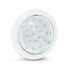 LED Autolamps 102RC 12V Round Stop/Tail Lamp With Clear Lens Recessed Mount 130mm