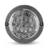 LED Autolamps 102WBC 12V Black Chrome Round Reverse Lamp With Clear Lens