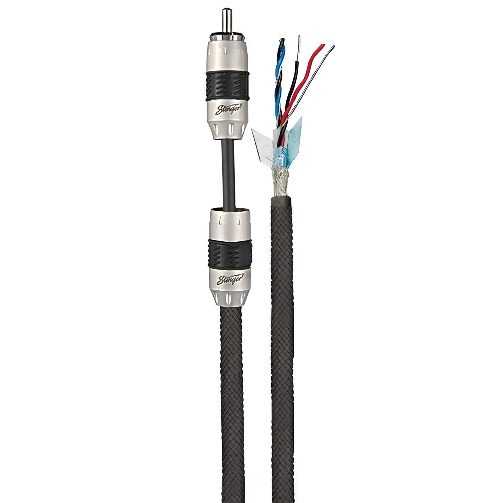 Stinger SI826 8000 Series 2-Channel Triple Shielded RCA 6ft