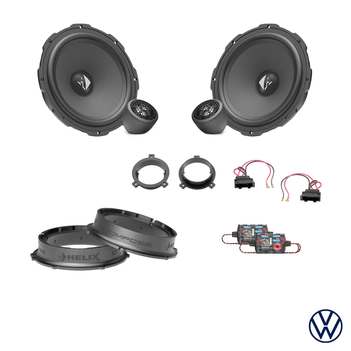 VW Golf 7 - Front Speaker Upgrade Package | HELIX Ci3