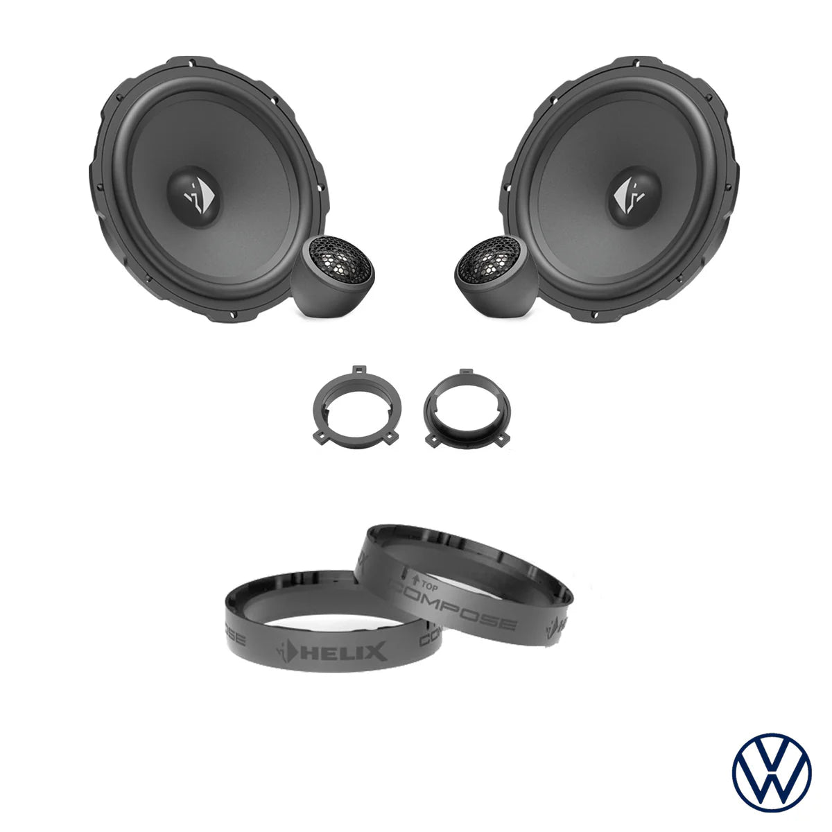 VW Golf 7 - Front Speaker Upgrade Package | HELIX Ci3