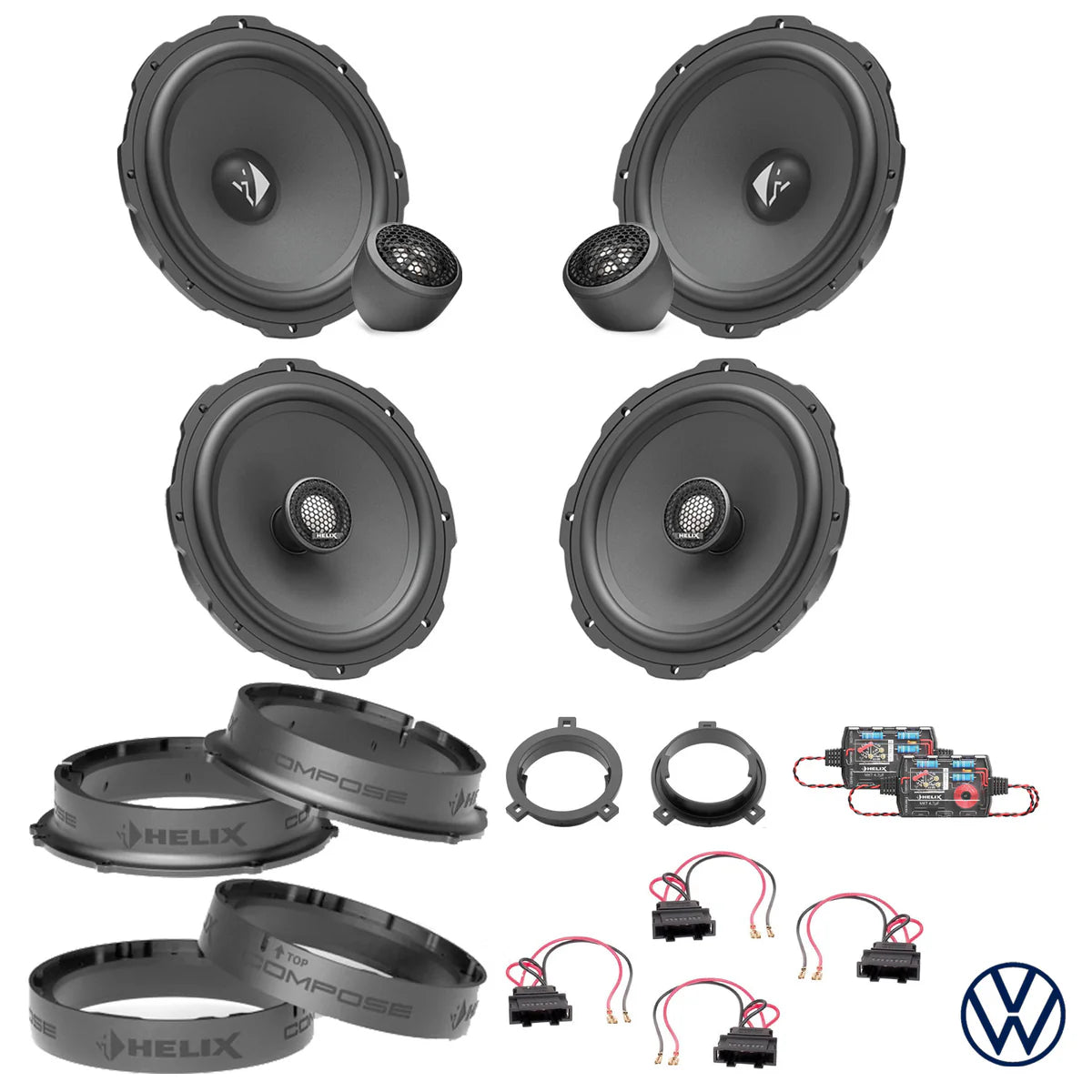 VW Golf 7 - Speaker Upgrade Package | HELIX Ci3