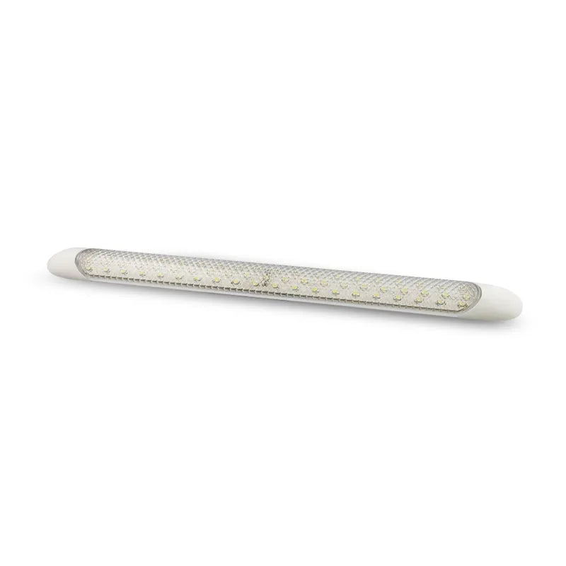 LED Autolamps 1061 12V LED Interior Light 61PCS SMD LEDs Clear Lens With White Frame Blister Pack