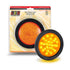LED Autolamps 110AMG Technologies Indicator LED Light Round Amber Lens w/Rubber Grommet and Plug 12/24v