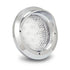 LED Autolamps 110CCRM 12/24V Round LED Stop/Tail Lamp Grommet And Chrome Flange
