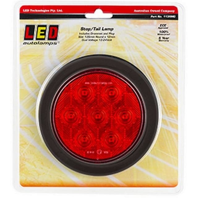 LED Autolamps 113RMB Single Function Lamps (Plug) - 113 Series Stop/Tail