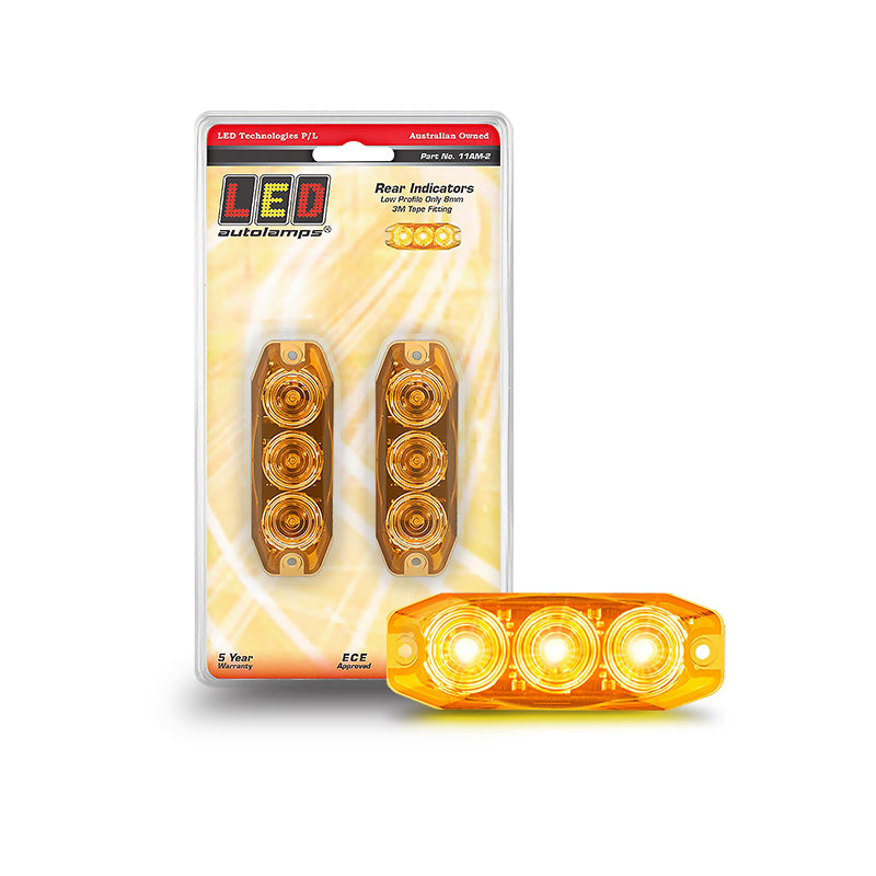LED Autolamps 11AM-2 Rear Indicator Lamp12-24 Volt Horizon