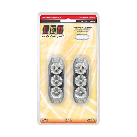 LED Autolamps 11RM-2 Stop/Tail Lamp 12-24 Volt Horizon