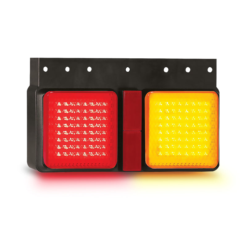 LED Autolamps 125BARMR MultiVolt R.H.S Stop/Tail/Indicator Assembly 128 Round LEDs
