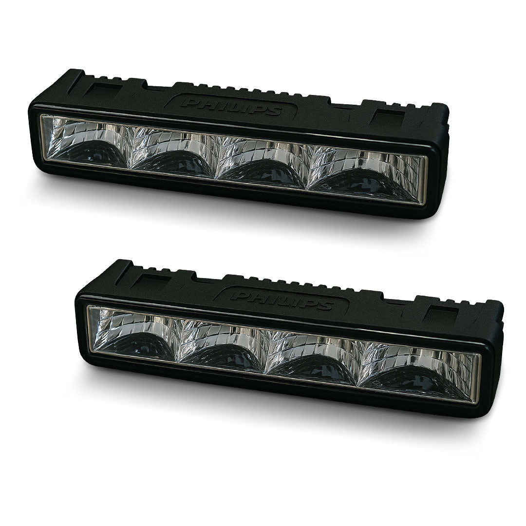 Philips 12830WLEDX1 DayLight LED DRL | 8-Light Universal Daytime Running Light Kit