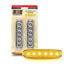 LED Autolamps 12ACM-2 Rear Indicator Lamp Clear Coloured Lens 12/24V Low Profile 3M Tape Fit Twin Blister