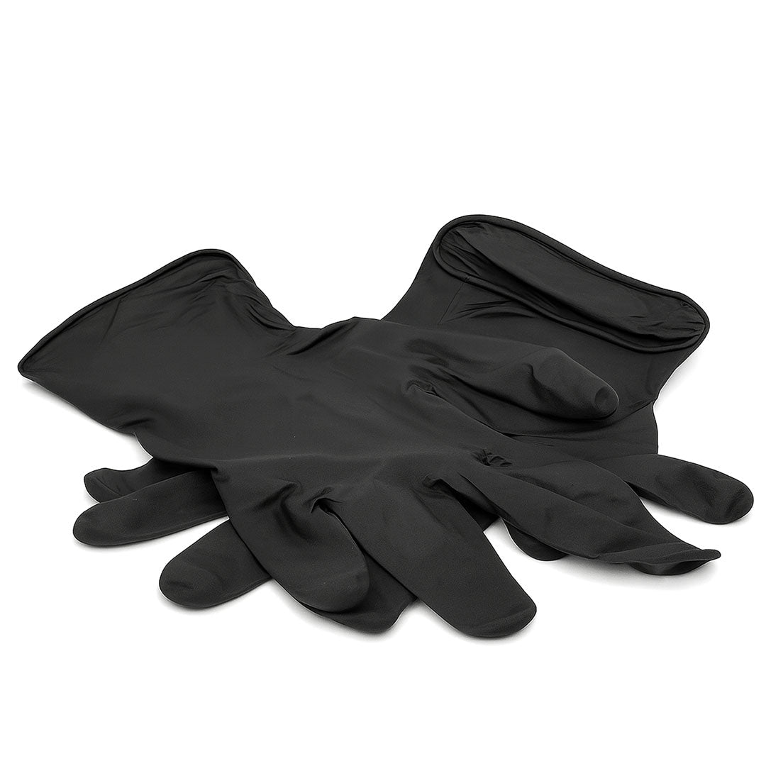 Rocket 130004 TGC Black Nitrile Gloves XL Industrial Strength 100 Pack