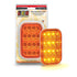 LED Autolamps 131AM Multi Volt Indicator Lamp With Amber Lens And Chrome Reflector
