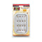 LED Autolamps 131CAM Volt Indicator Lamp With Clear Lens And Chrome Reflector Blister Pack