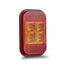 LED Autolamps 133AMB LED Indicator Lamp with Reflector 12 & 24
