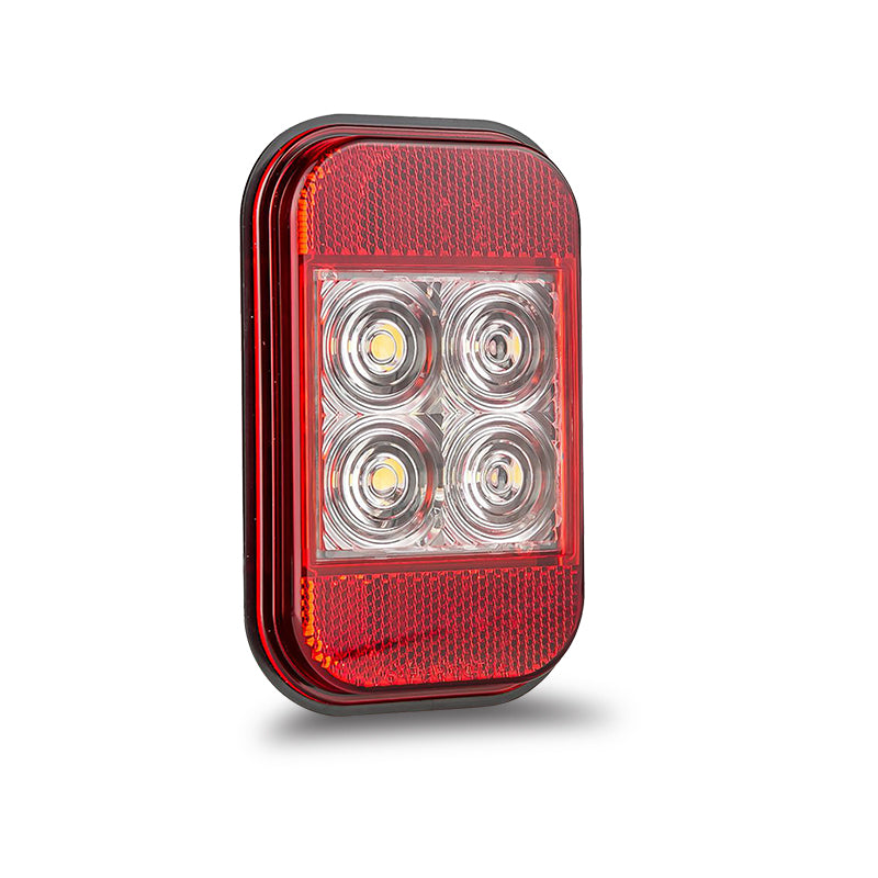 LED Autolamps 133WMB Reverse Lamp With Reflector 12 & 24 Vol