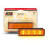 LED Autolamps 135AM MultiVolt Rear Indicator Lamp 8Square LED Blister Black Base