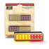LED Autolamps 135ARM/2 Multi Volt Stop/Tail/Indicator 18 Square LED Twin Blister