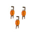 Stinger SPF58150 3 Pack Shoc-Krome 150 AMP MIDI Fuses