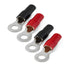 Stinger SPT5104 4 Pack 4GA 5/16" Ring Terminals