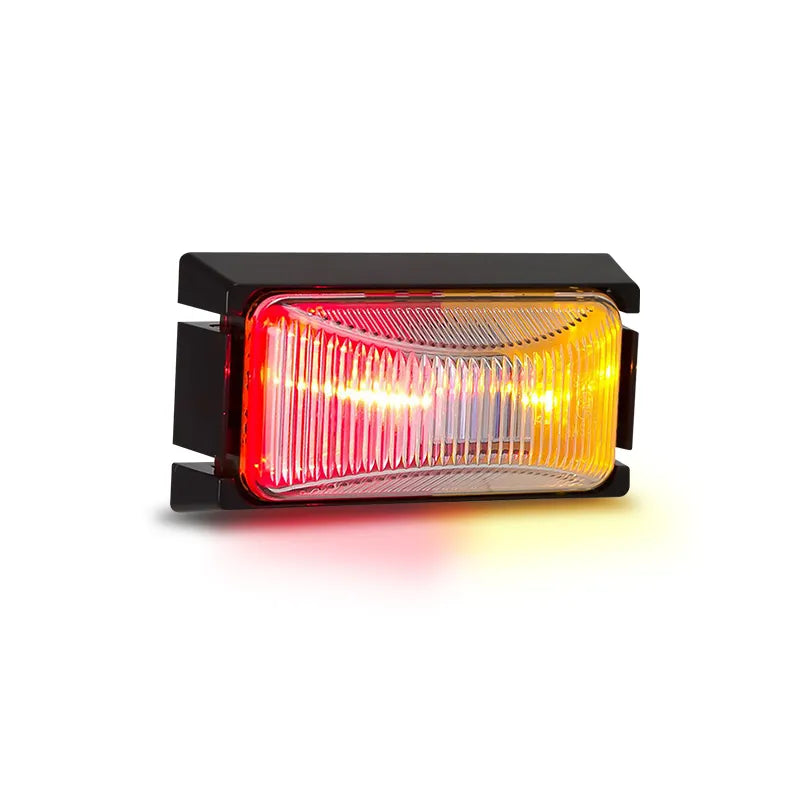 LED Autolamps 1458ARM Red Amber Side Marker 2 LEDs With 20cm Wire