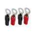 Stinger SPT5104 4 Pack 4GA 5/16" Ring Terminals
