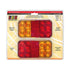 LED Autolamps 149BARLP2 12V Stop/Tail/Indicator/Licence Plate Lamp With Reflector Twin Blister