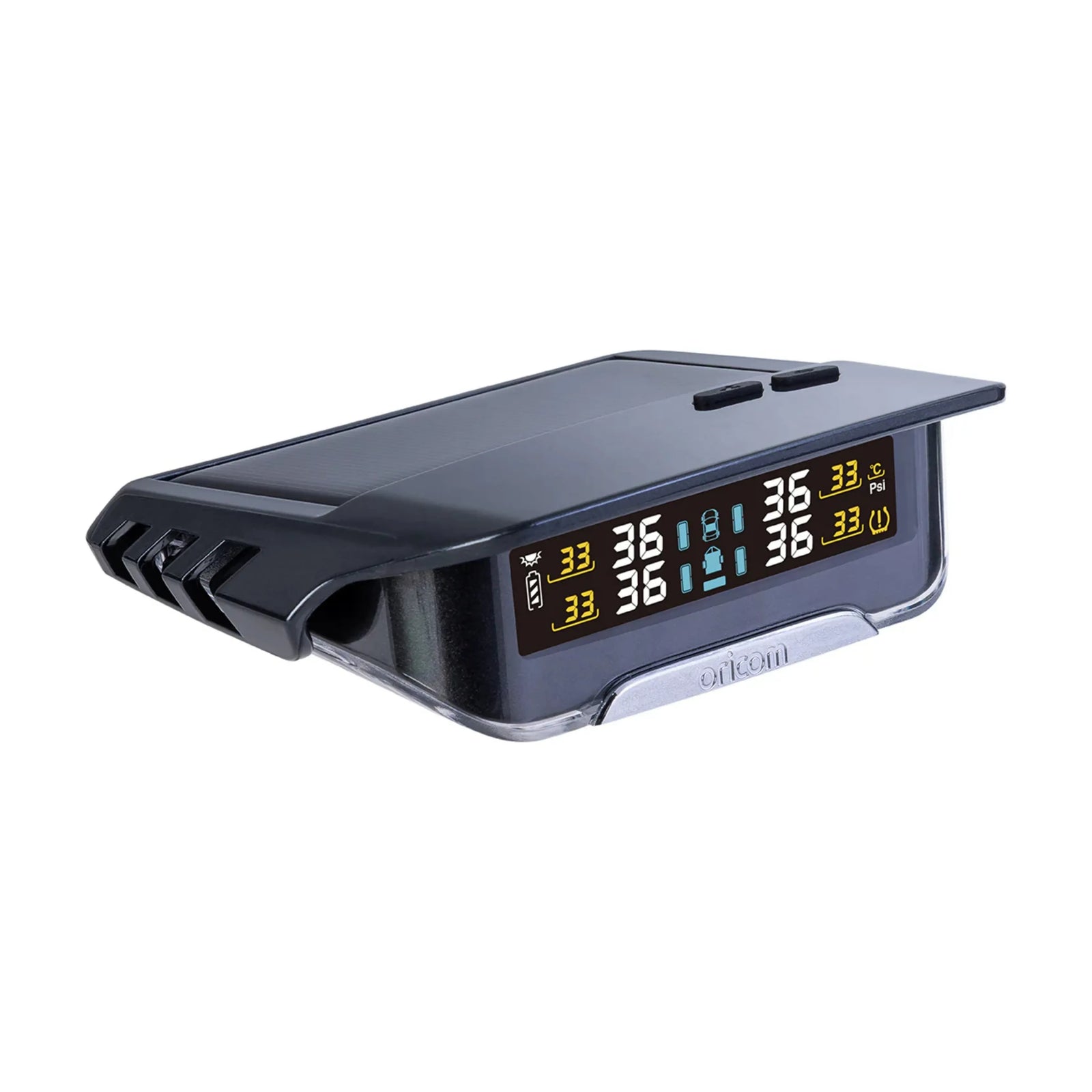Oricom TPMS10-4E Tyre Pressure Monitoring System with 4 External Sensors and App Functionality