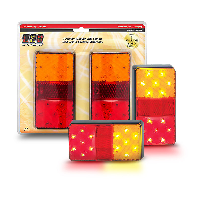 LED Autolamps 150BAR2 Stop/Tail/Indicator Light LED 12V