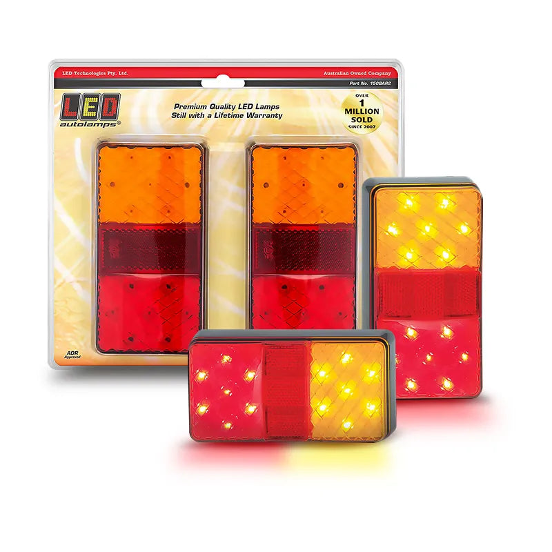 LED Autolamps 150BAR2 Stop/Tail/Indicator Light LED 12V