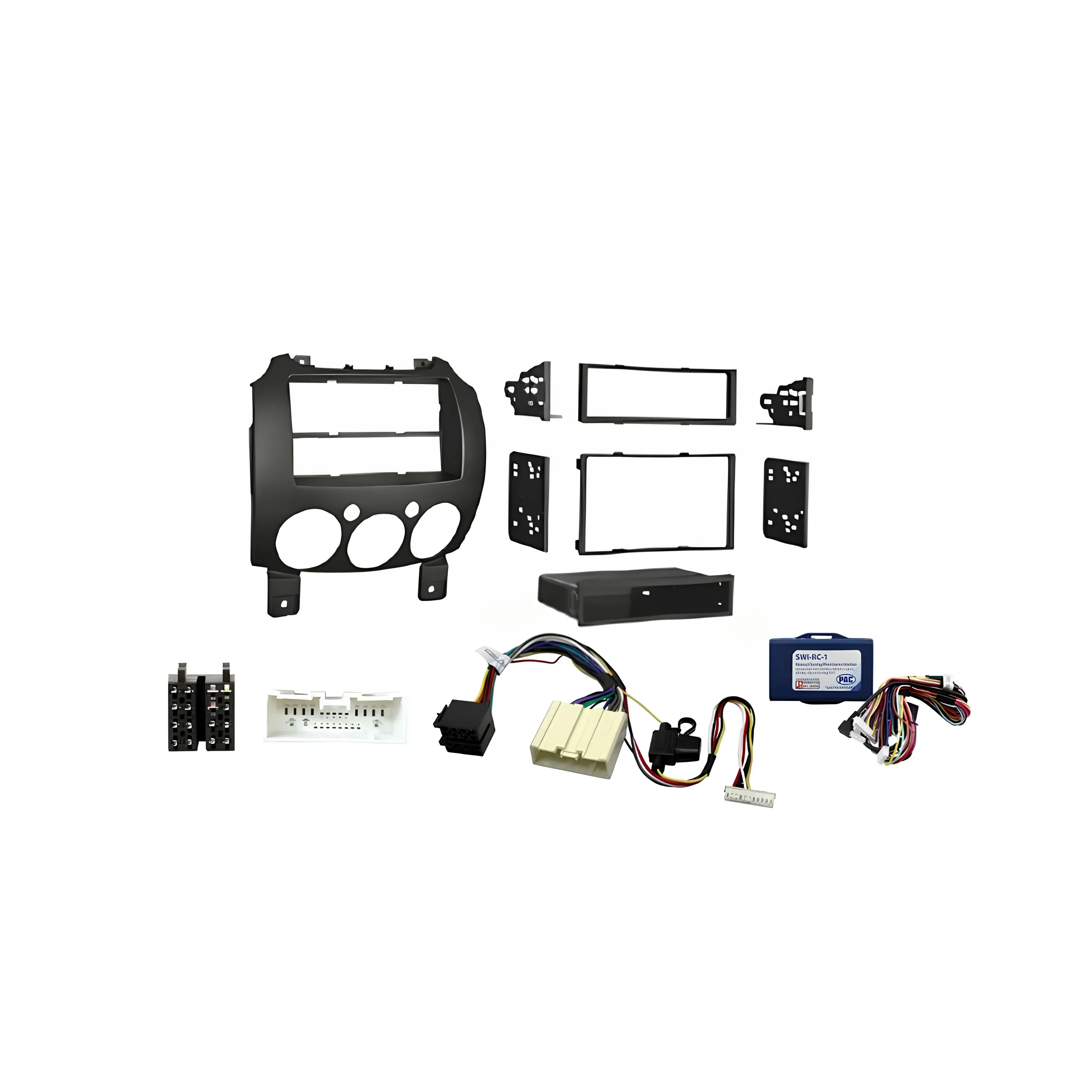 Stinger HRMA002 Double DIN Radio Panel Replacement Kit Suit Mazda 2 2007 - 2015