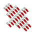Stinger SPT5104R 25 Pack Pro 4GA 5/16" Red Ring Terminals