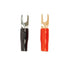 Stinger SPT5118 8 Gauge PRO Series Boot Fork #8 Spade Terminals