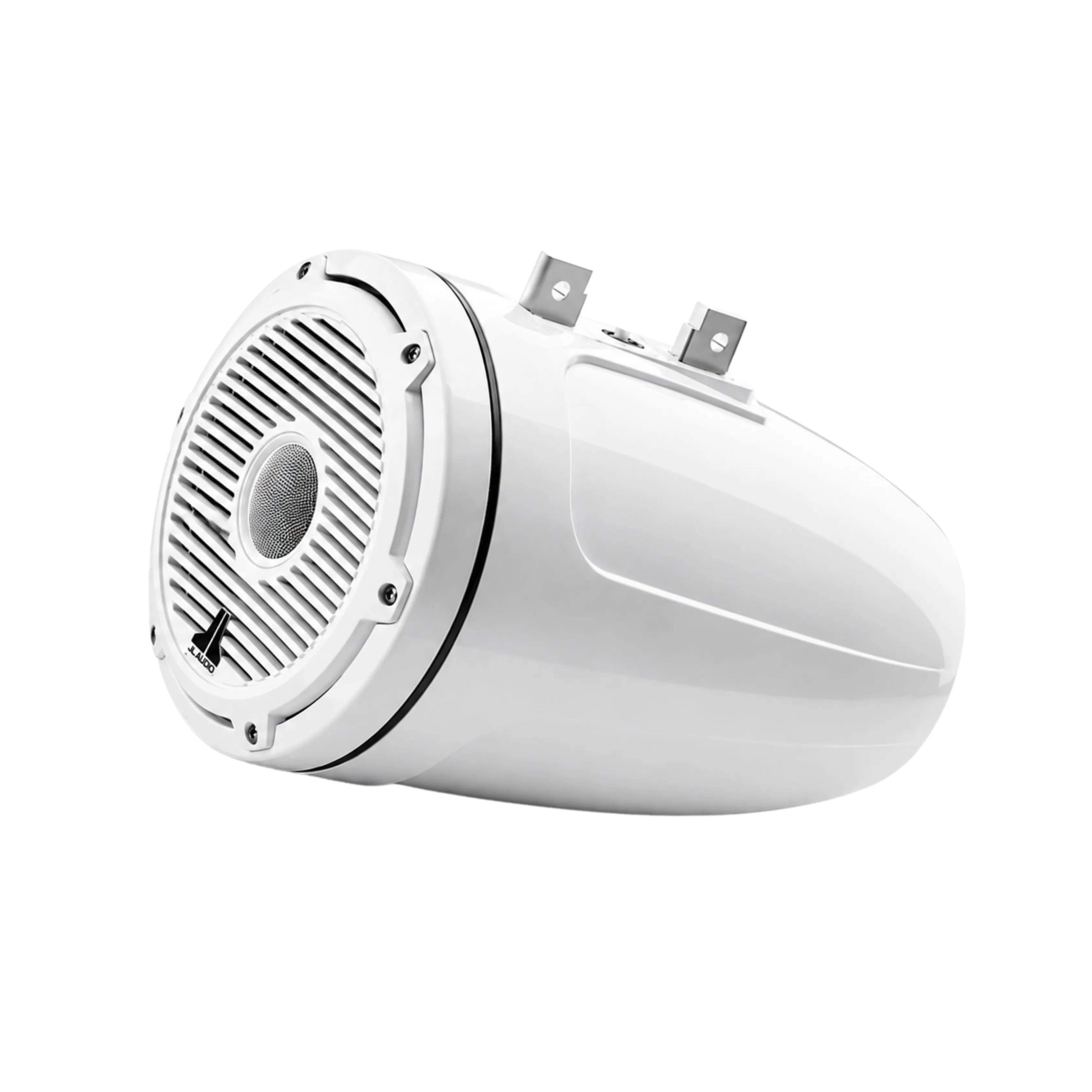 JL Audio JLA-010-03857-00 M6 Enclosed Tower Speakers - 8.8" with White Classic Grille