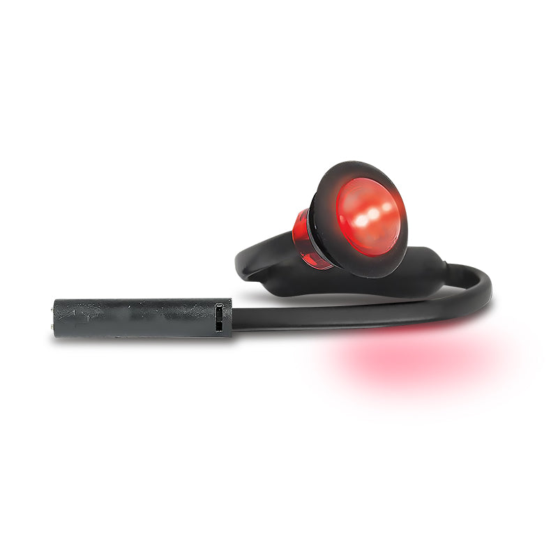 LED Autolamps 181RMCSB Rear End Outline Marker With Female 2 Pin Plug
