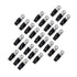 Stinger SPT5144B 25 Pack 4 Gauge 1/4″ Black Ring Terminal