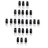 Stinger SPT5144B 25 Pack 4 Gauge 1/4″ Black Ring Terminal