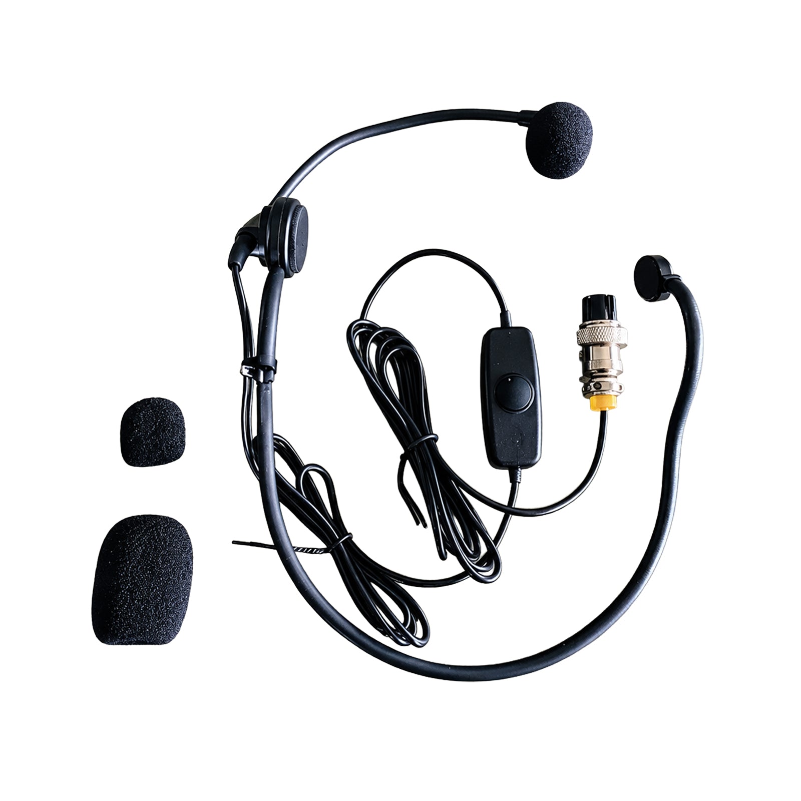 Ready2Talk HS36KR Left Side Headset with LED On/Off Light