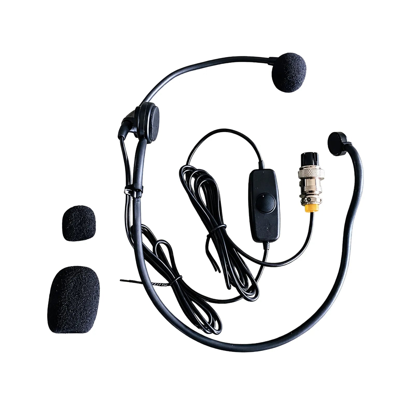 Ready2Talk HS36KR Left Side Headset with LED On/Off Light