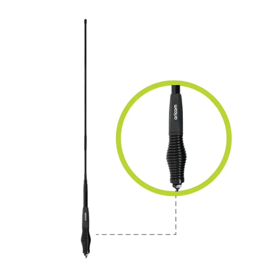 Oricom ANU236 6.5dBi Ground-Independent UHF CB Antenna