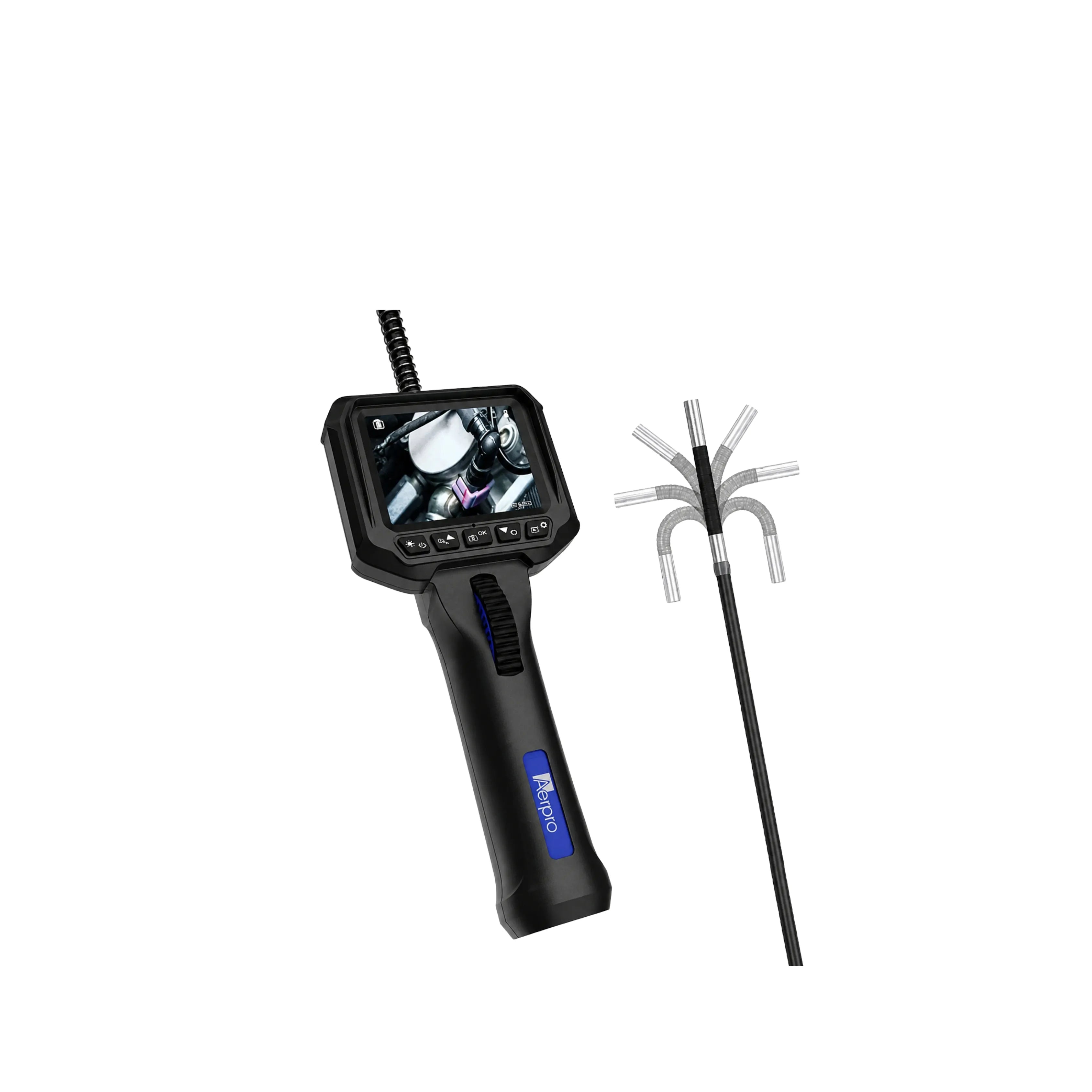 Aerpro G9130HD - 2-Way Articulating Borescope HD 1080p Inspection Camera