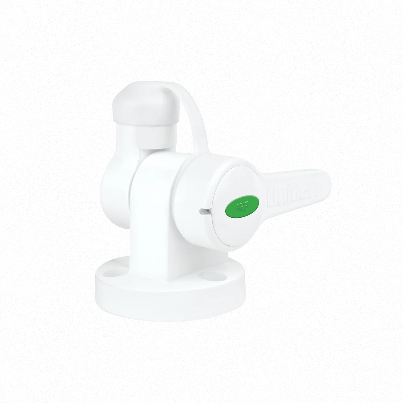 UNIDEN MBM10 - Ratchet Fold-Down Single Hinge Round Base Marine Antenna Mount