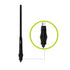 Oricom ANU916 3dBi UHF CB Antenna with Detachable Fiberglass Whip and Heavy Duty Barrel Spring