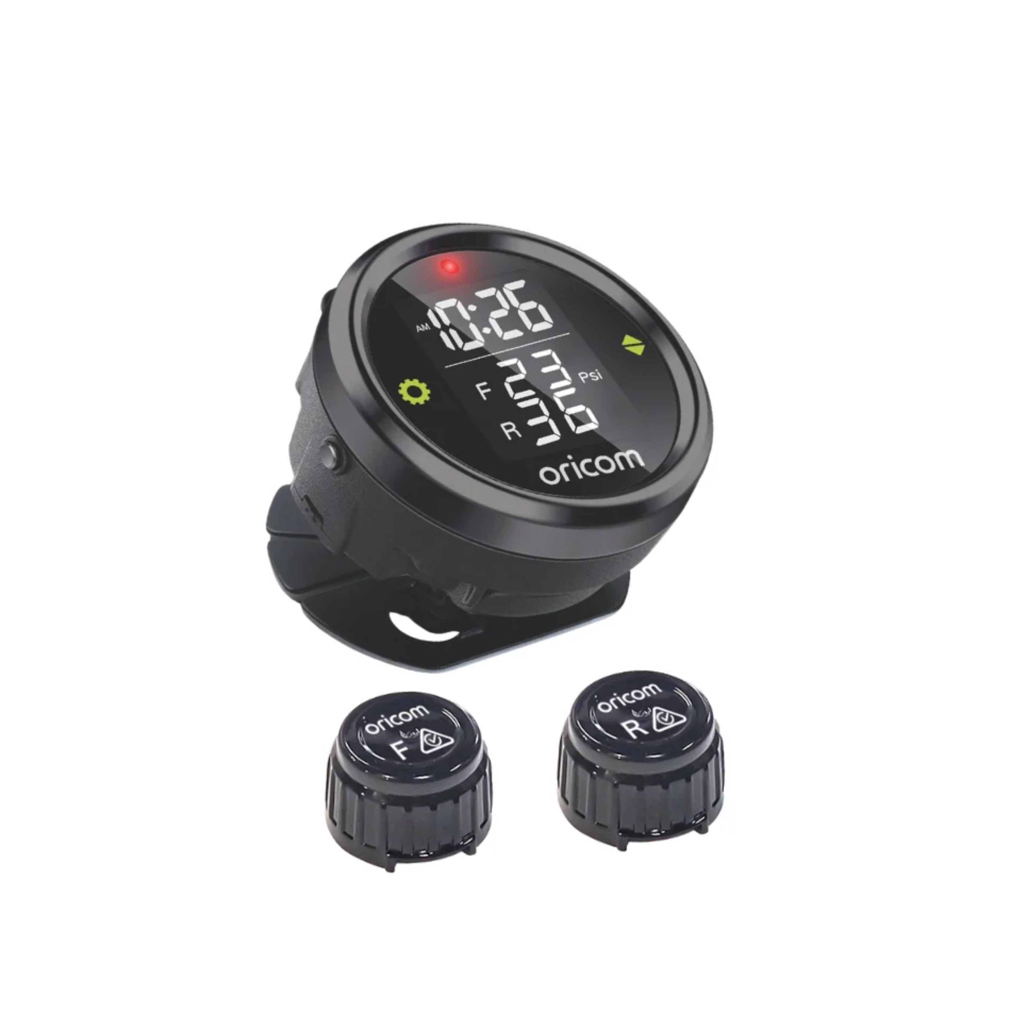 Oricom TPMC-2E Motorcycle Tyre Pressure Monitoring System with 2 External Sensors