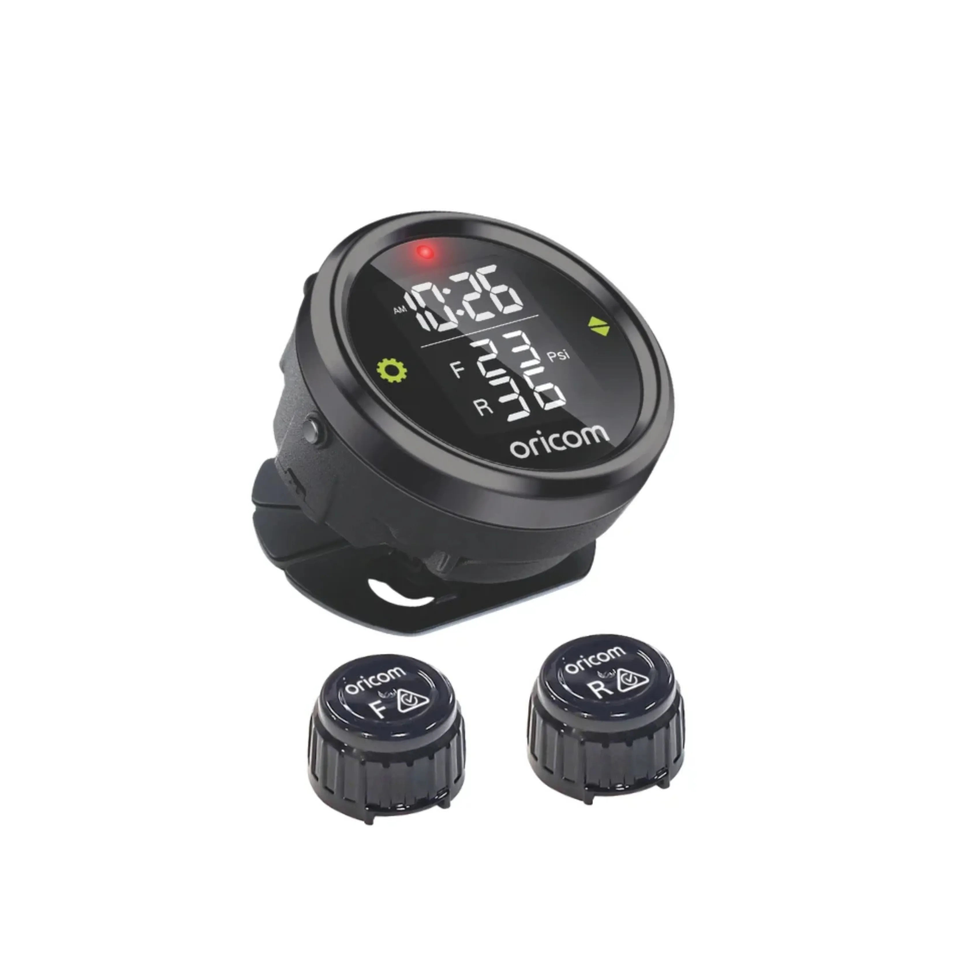 Oricom TPMC-2E Motorcycle Tyre Pressure Monitoring System with 2 External Sensors