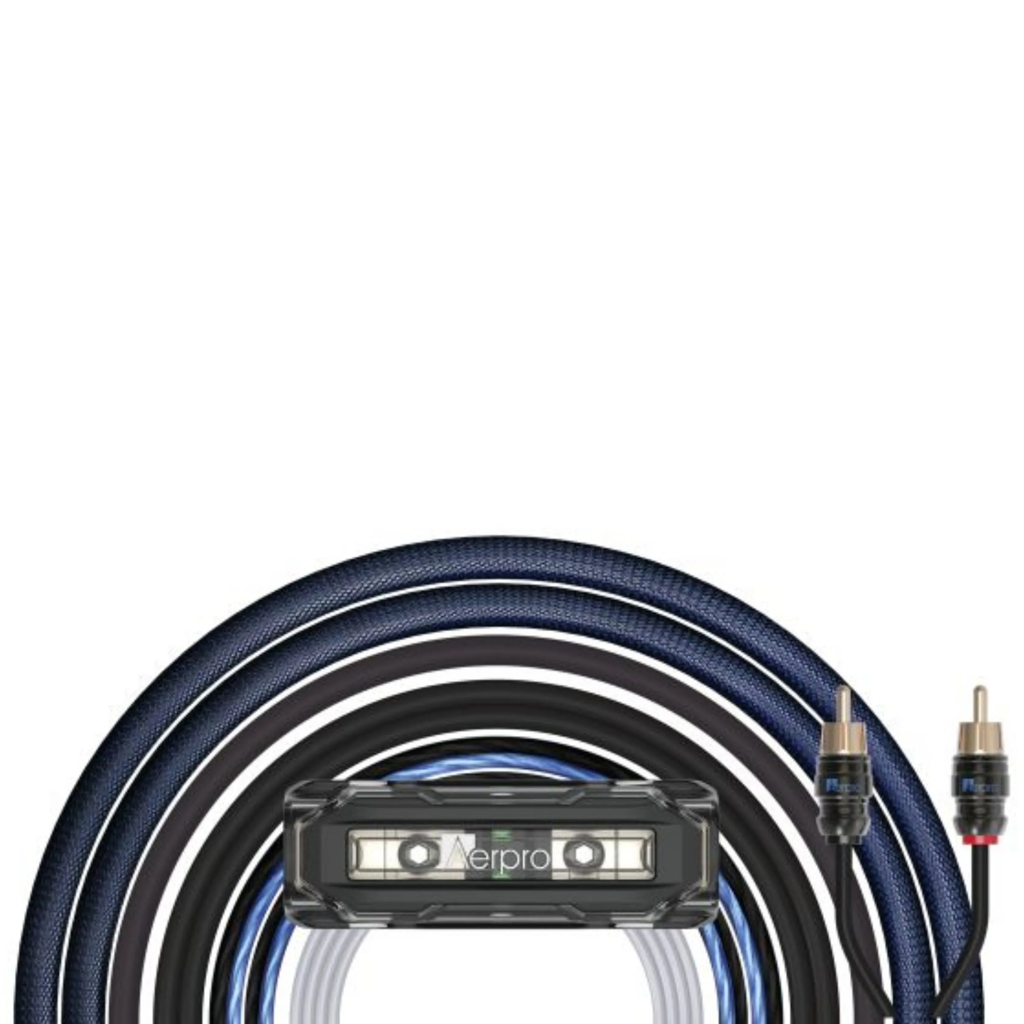 Aerpro AOFC24 2-Channel 4AWG OFC Amp Install Kit 1500W Maxcor