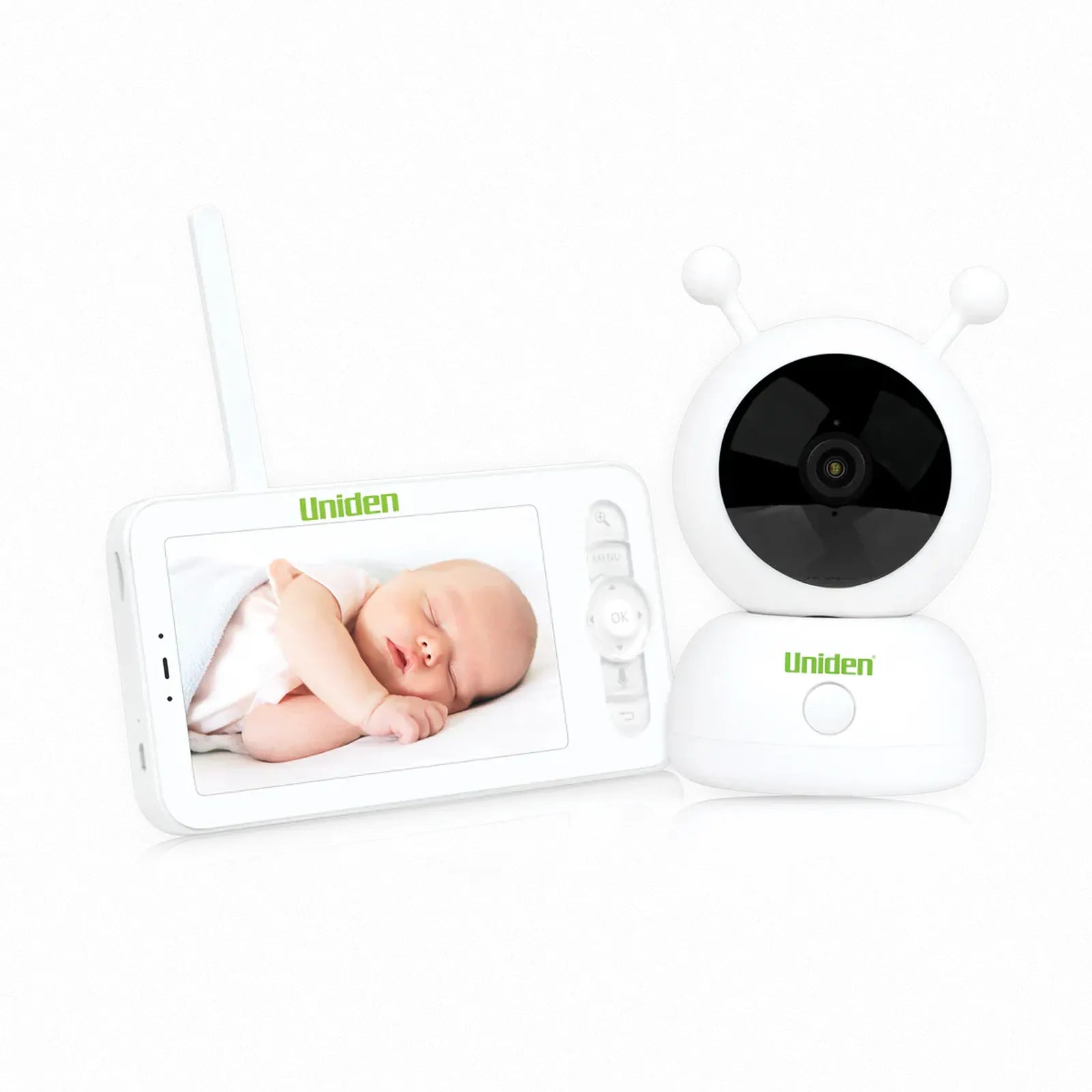 UNIDEN BW6141R - 2K Super HD Smart Baby Monitor with 5" Screen and Bunny Cover