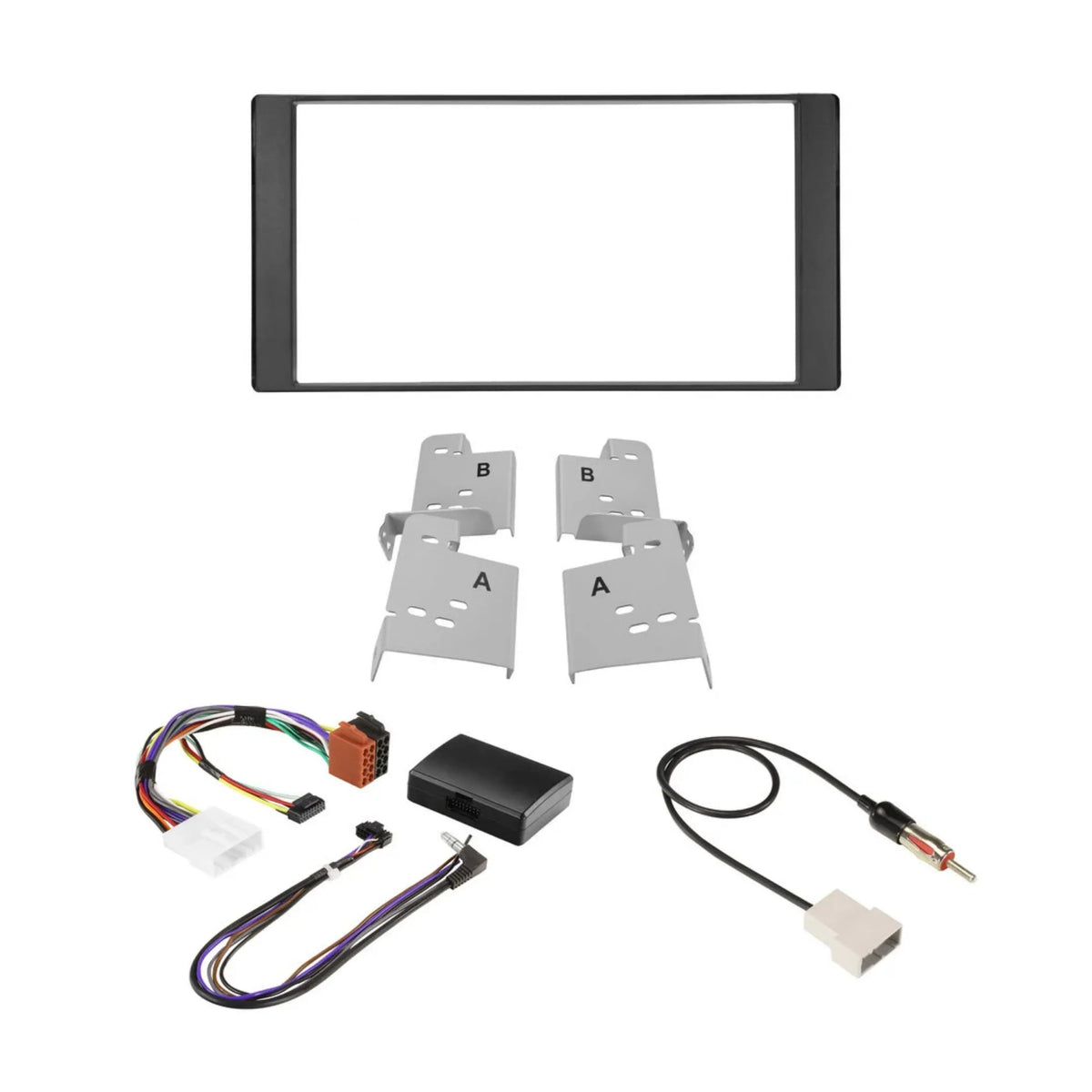Aerpro FP8580K2 Subaru Impreza Forester WRX Double DIN Head Unit Installation Kit