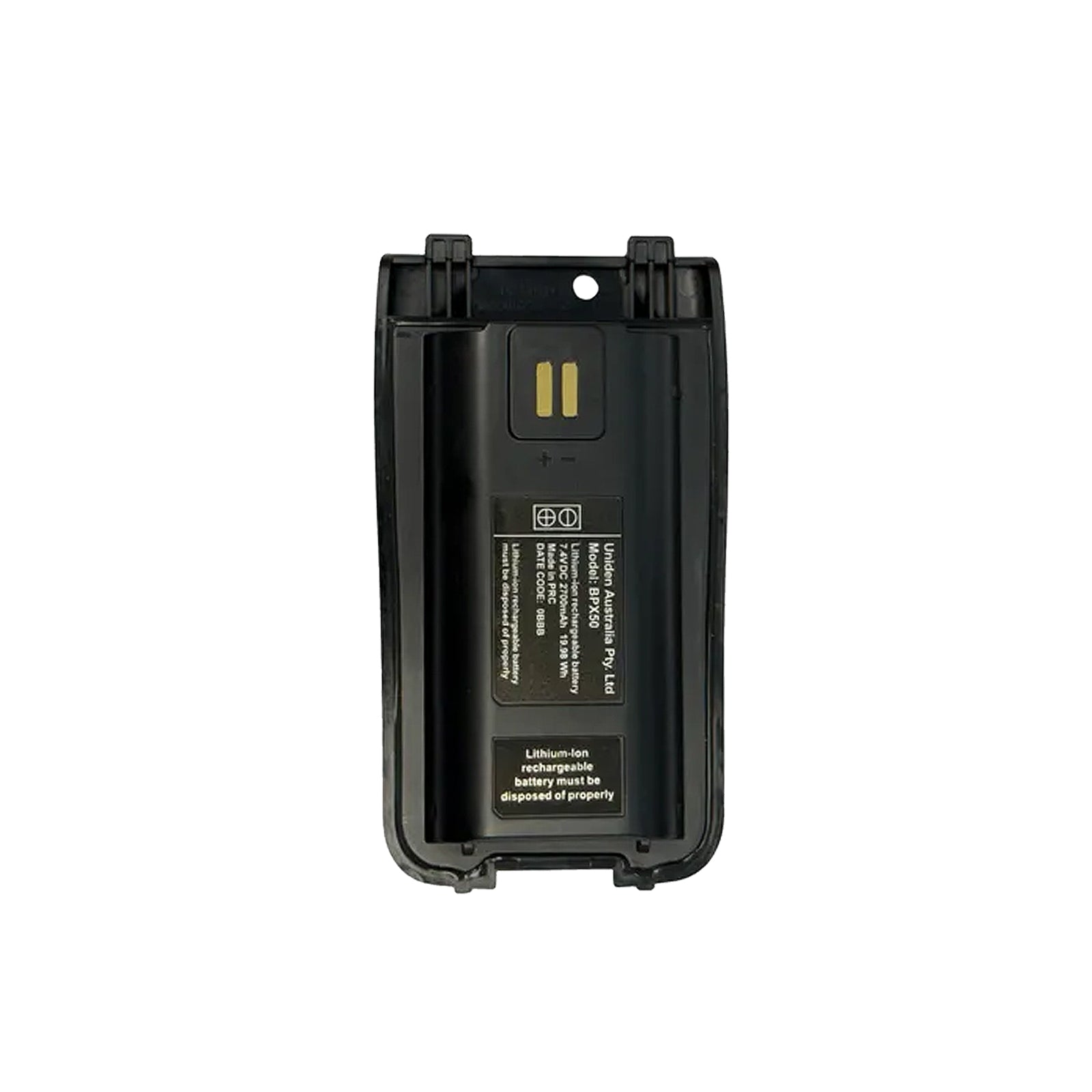Uniden BPX50 Battery Replacement for XTRAK 50 / XTRAK 50 Pro UHF Radios